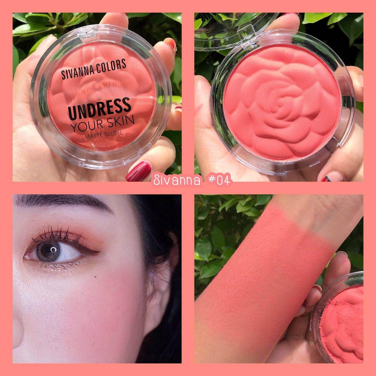 Sivanna Colors UNDERESS YOUR SKIN MATTE BLUSH HF1005
