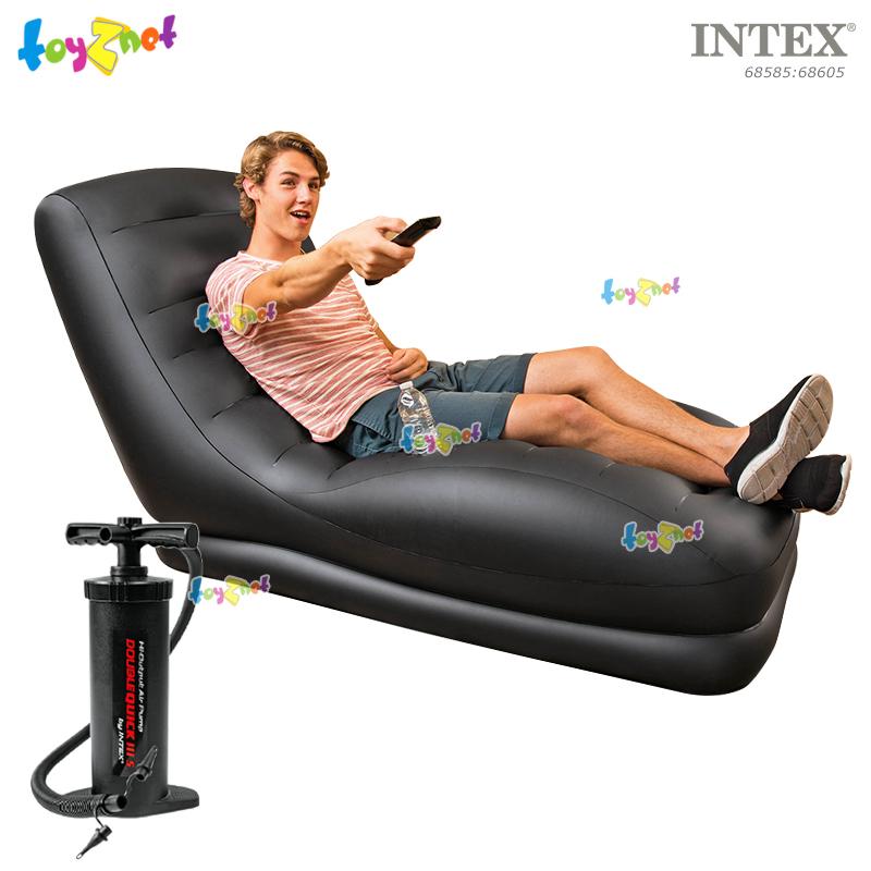 Intex ส่งฟรี โซฟาเป่าลม เก้าอี้เป่าลม เมก้าเล้าน์จ 0.81x1.73x0.91 ม. รุ่น 68585 + ที่สูบลมเข้า/ออก ดับเบิ้ลควิ๊ก ทรี เอส Intex ส่งฟรี โซฟาเป่าลม เก้าอี้เป่าลม เมก้าเล้าน์จ 0.81x1.73x0.91 ม. รุ่น 68585 + ที่สูบลมเข้า/ออก ดับเบิ้ลควิ๊ก ทรี เอส