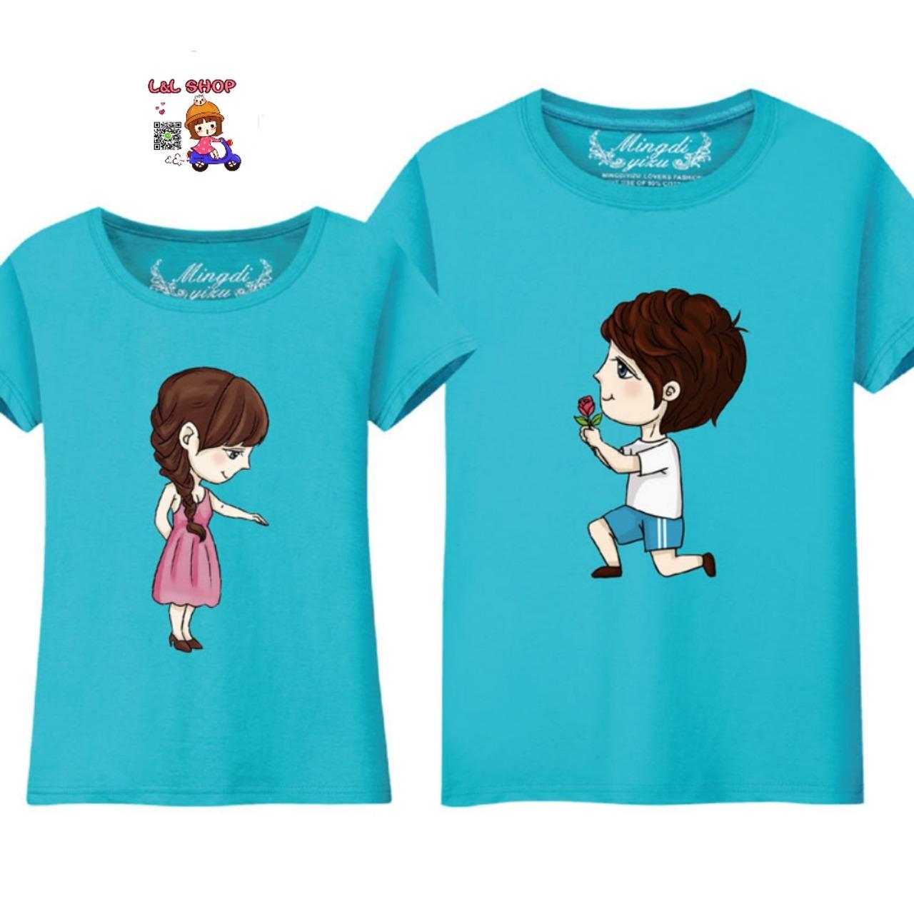 L&L SHOP เสื้อคู่รัก ผู้ชาย (1ตัว)