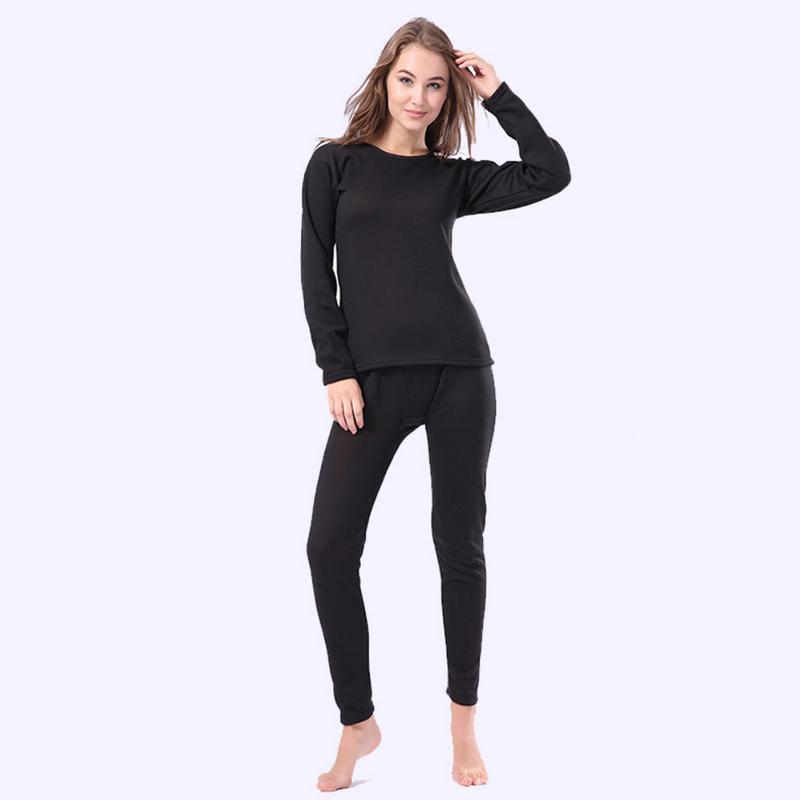 เสื้อยืดแขนยาว + กางเกงขายาว ZASHION Women's Top and Pants Thermal Velvet-Padded Set เสื้อยืดแขนยาว + กางเกงขายาว ZASHION Women's Top and Pants Thermal Velvet-Padded Set