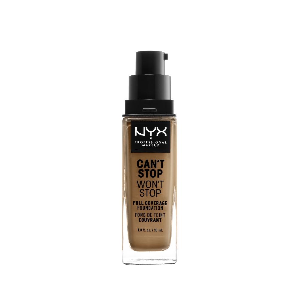 นิกซ์ โปรเฟสชั่นแนล เมคอัพ แคนท์ สตอป วอนท์ สตอป ฟูล โคเวอเรจ ฟาวเดชั่น - CSWSF NYX Professional Makeup CAN’T STOP WON’T STOP FULL COVERAGE FOUNDATION - CSWSF ( เครื่องสำอาง,รองพื้น, ครีมรองพื้น,ปกปิด, ติดทน, เนื้อแมท )