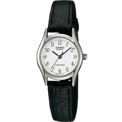 Casio นาฬิกาข้อมือผู้หญิง สายหนังแท้ รุ่น LTP-1094