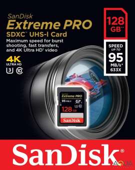 Sandisk Extreme Pro SDXC 633X 95MB/s 128 gb Sandisk Extreme Pro SDXC 633X 95MB/s 128 gb