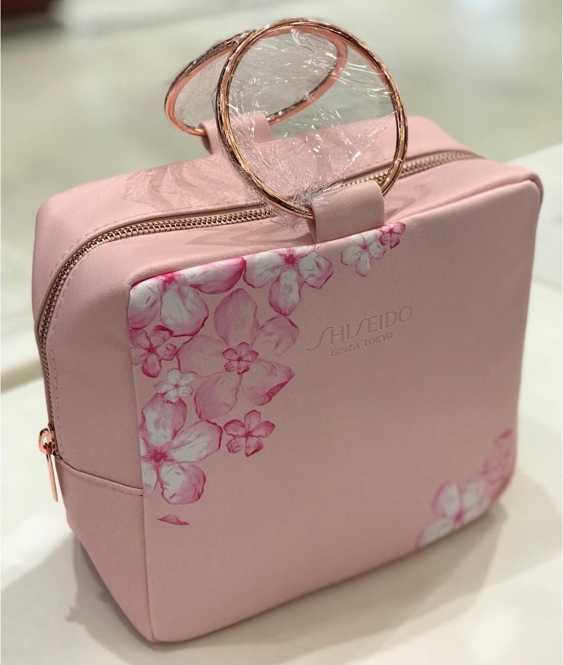 SHISEIDO BAG PREMIUM กระเป๋าถือ สีชมพูหวานน่ารัก SHISEIDO BAG PREMIUM กระเป๋าถือ สีชมพูหวานน่ารัก