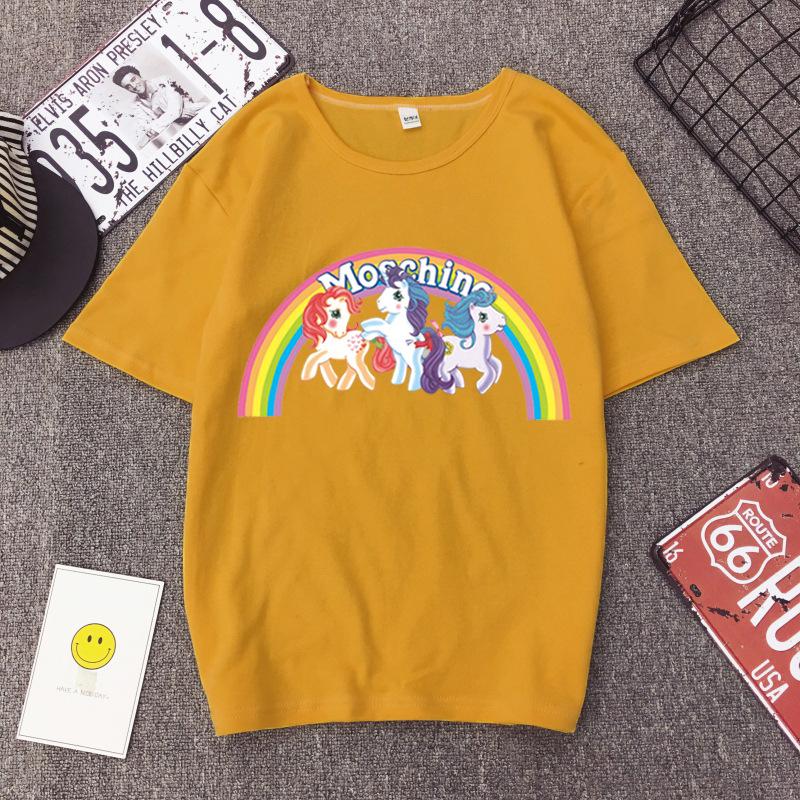 เสื้อยืดสไตล์เกาหลี สกรีน Little Pony