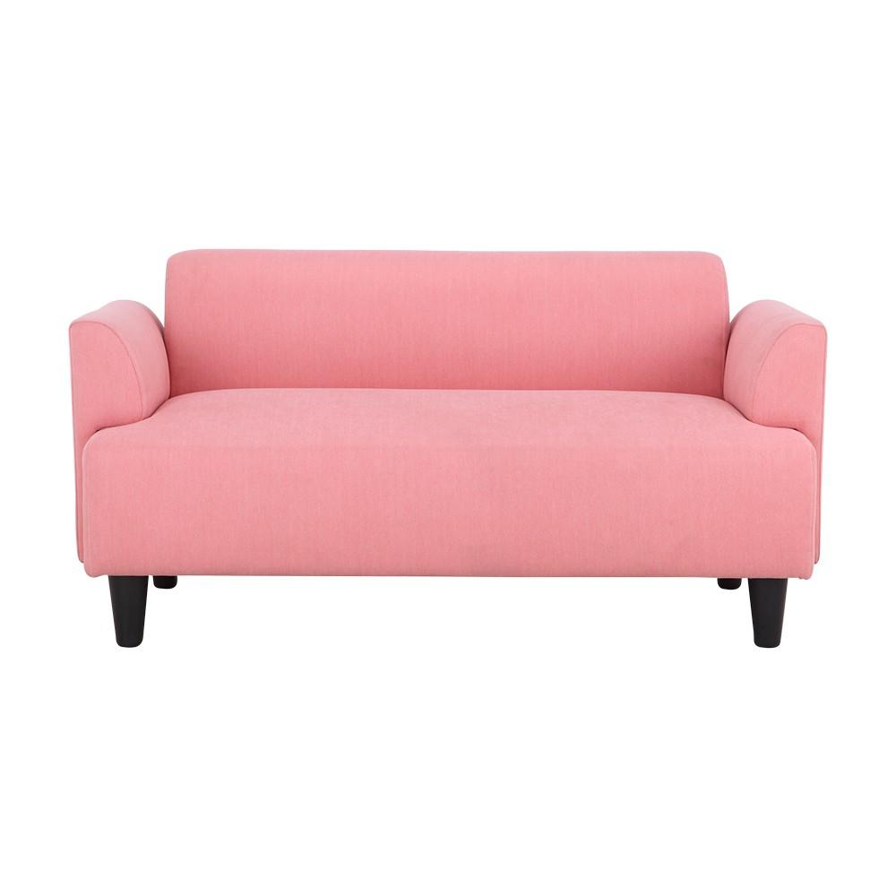 WINNER FURNITURE โซฟาผ้า 2 ที่นั่ง รุ่น โบ - สีชมพูโดนัท รสนมสตรอเบอร์รี่ WINNER FURNITURE โซฟาผ้า 2 ที่นั่ง รุ่น โบ - สีชมพูโดนัท รสนมสตรอเบอร์รี่