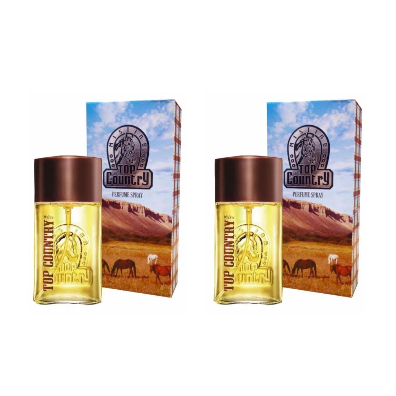 Mistine Top Country Perfume Spray มิสทีน ท็อป คันทรี่ เพอร์ฟูม สเปรย์ 50 ml. 2 ขวด