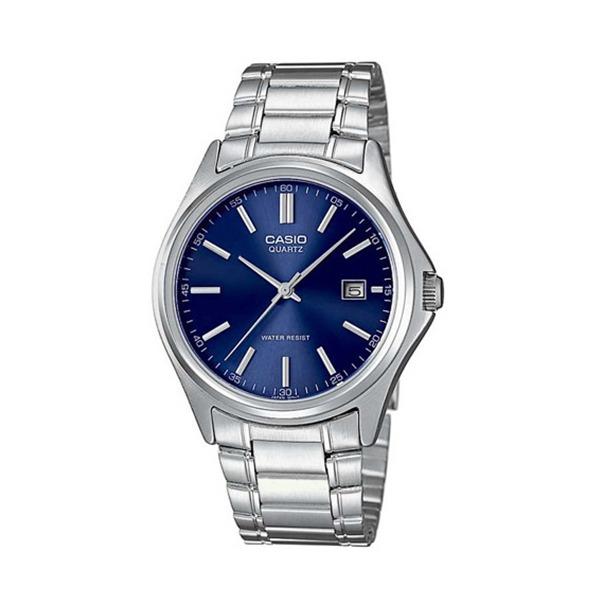 Casio Standard นาฬิกาข้อมือผู้ชาย สายสแตนเลส รุ่น MTP-1183A-1ADF - สีเงิน/ดำ