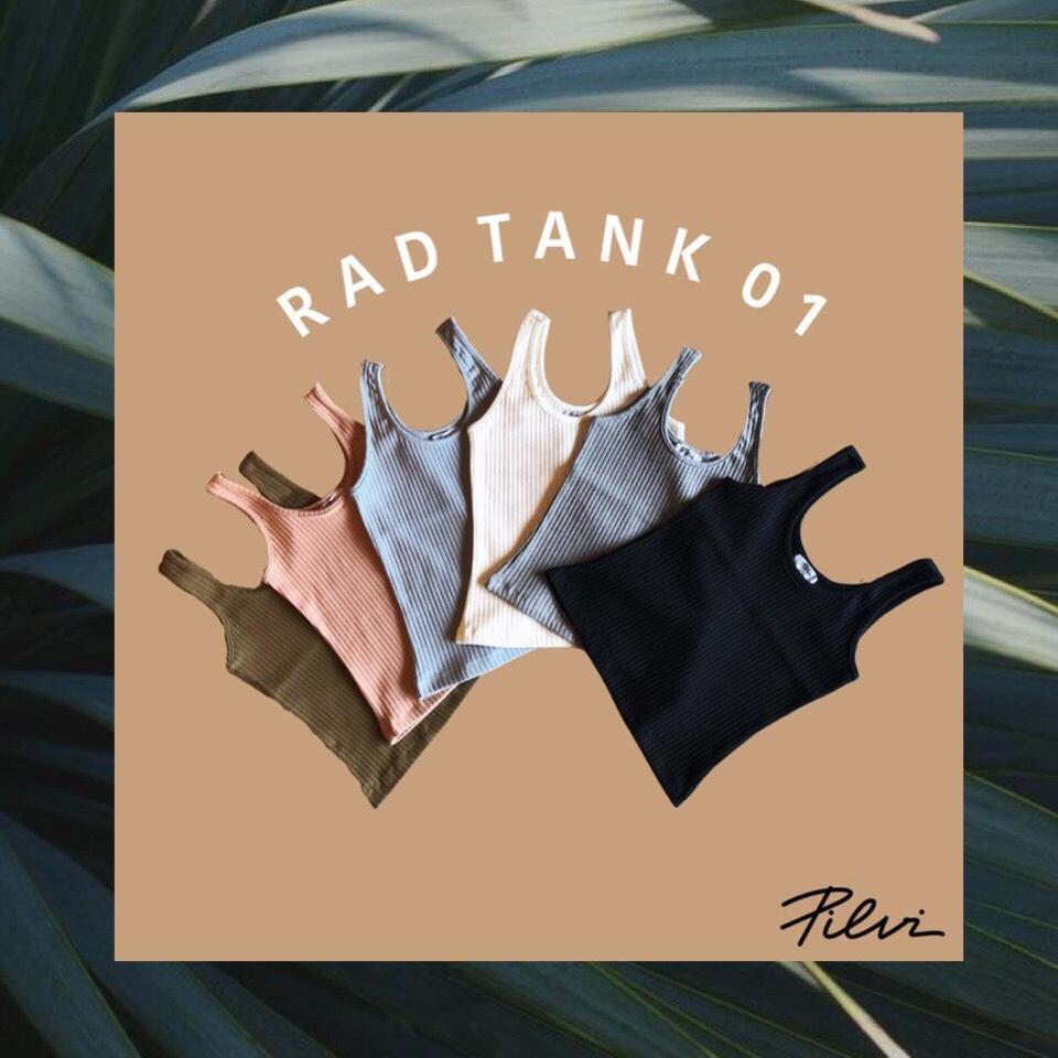 Pilvi - Tank 01 in Babyblue เสื้อกล้ามสีฟ้าอ่อน