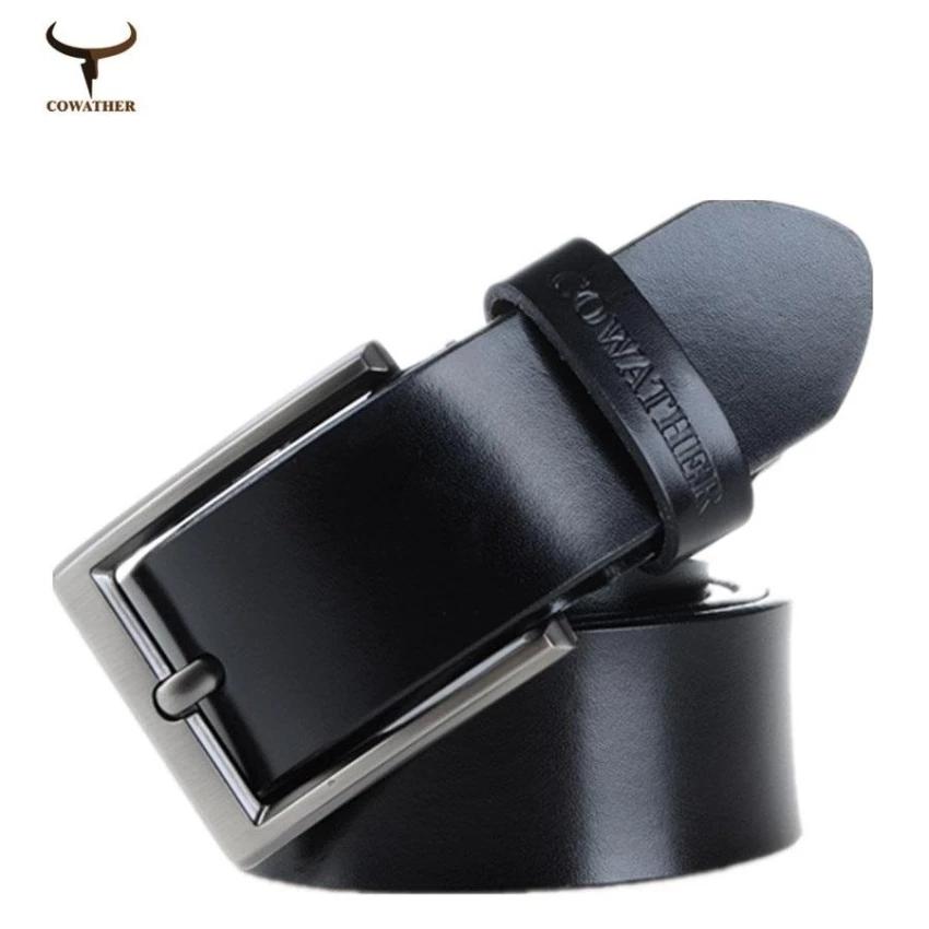 COWATHER เข็มขัดผู้ชาย หนังวัวแท้ 100% เข็มขัด ผู้ชาย เข็มขัด หนังแท้ Belt Men's Casual Waistband Belts,100% Cow Genuine Leather Belts With Single Pin Buckle COWATHER เข็มขัดผู้ชาย หนังวัวแท้ 100% เข็มขัด ผู้ชาย เข็มขัด หนังแท้ Belt Men's Casual Waistband Belts,100% Cow Genuine Leather Belts With Single Pin Buckle