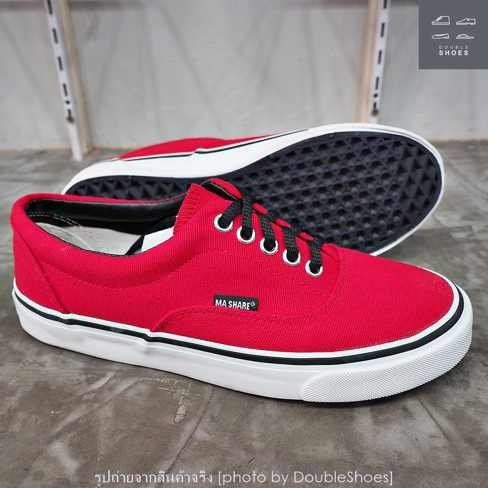 รองเท้าผ้าใบลำลอง ทรง Vans ยี่ห้อ Mashare รุ่น V4 ไซส์ 37-44
