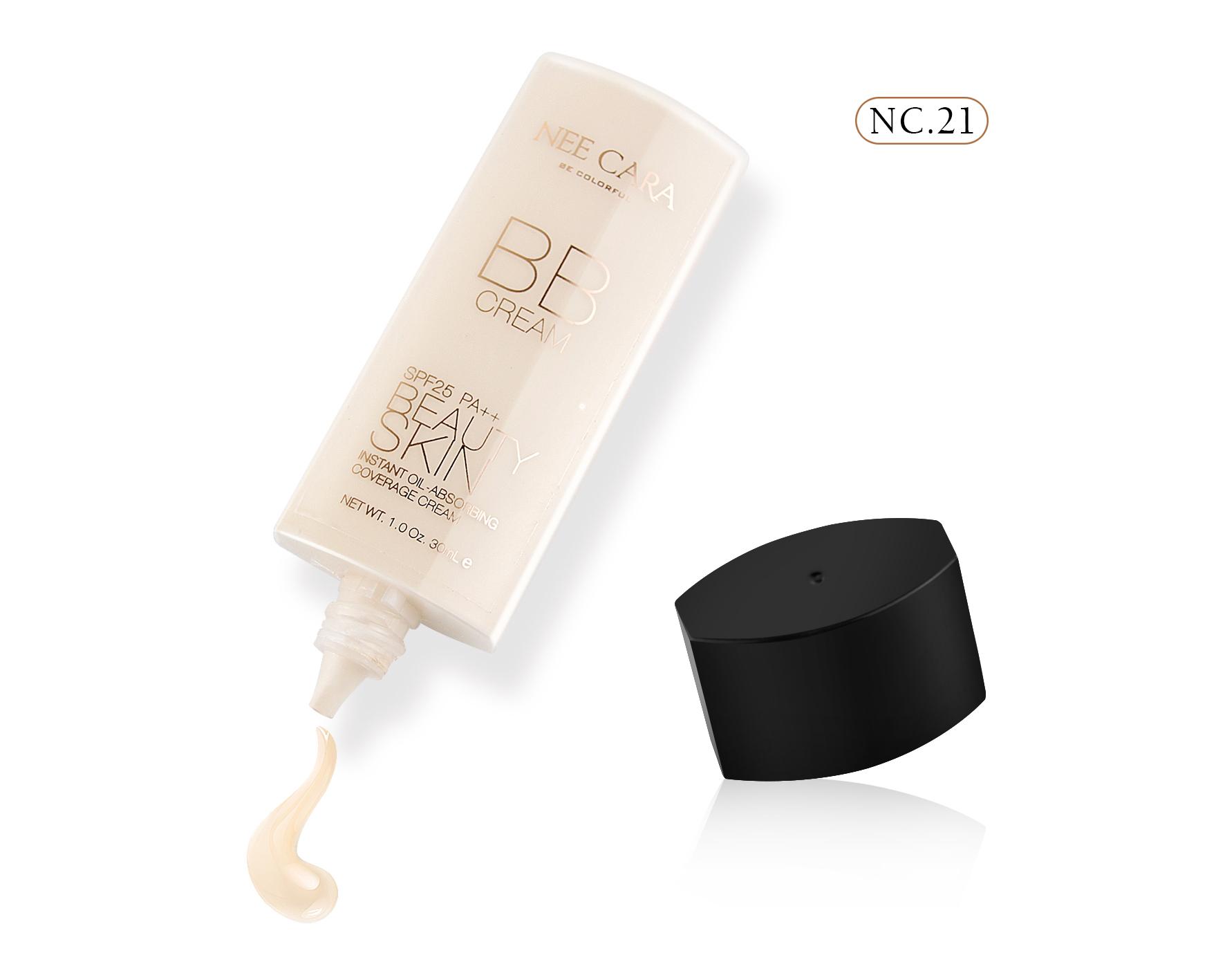 NEECARA Instant Oil-Absorbing(N596) รองพื้น BB ครีม SPF 25PA++