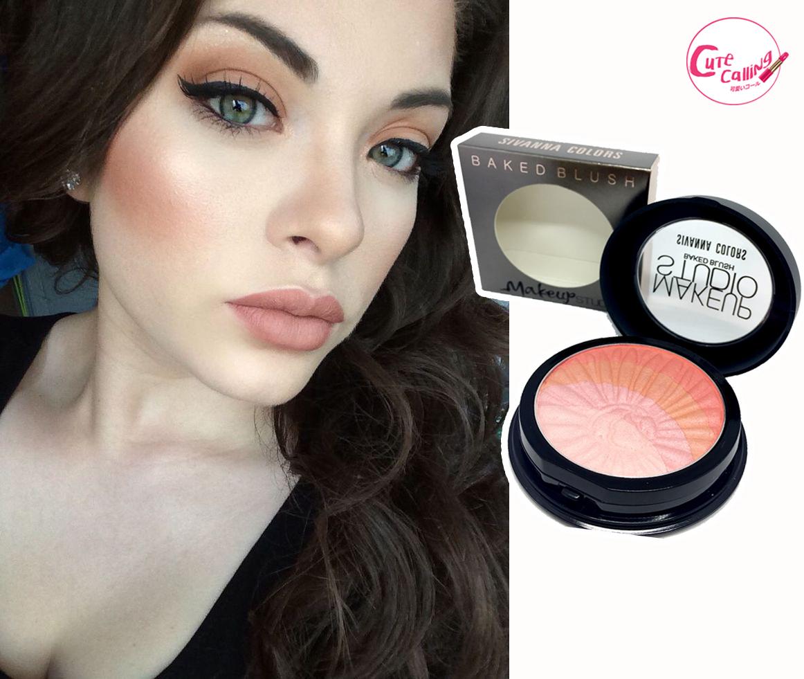 Makeup Studio Baked Blush บรัชออน เนื้อเนียน สีส้มอมพีช ช่วยให้หน้าดูสว่างขึ้น บลัชออนสีพีช บลัชออน ถูกและดี สีแน่นติดทน บลัชออนยอดนิยม