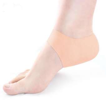 SaiDeng ผิวนุ่มเจลซิลิโคนเกรดทางการแพทย์ถุงเท้าคลุมส้นสำหรับแห้ง Cracked Heel ป้องกันการกระแทกและ Plantar Fasciitis 1 คู่ SaiDeng ผิวนุ่มเจลซิลิโคนเกรดทางการแพทย์ถุงเท้าคลุมส้นสำหรับแห้ง Cracked Heel ป้องกันการกระแทกและ Plantar Fasciitis 1 คู่