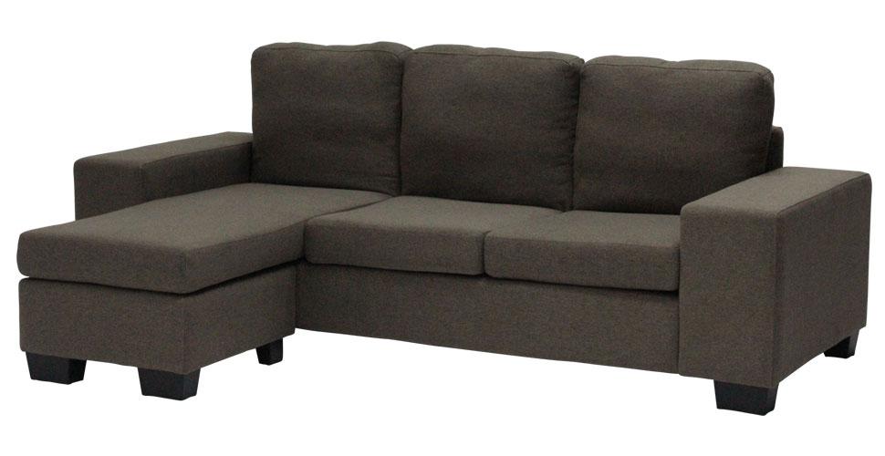 Koncept Furniture โซฟาเข้ามุมผ้า XIMMA 2 ที่นั่ง สไตล์คอนเทมโพรารี่ สีน้ำตาล Koncept Furniture โซฟาเข้ามุมผ้า XIMMA 2 ที่นั่ง สไตล์คอนเทมโพรารี่ สีน้ำตาล