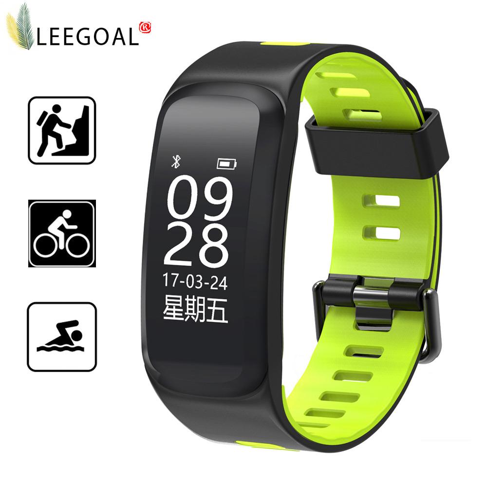 Leegoal F4 กันน้ำ Heart Rate การตรวจสอบออกซิเจนนาฬิกาเครื่องติดตามการออกกำลังกายสมาร์ทสายนาฬิกาอัจฉริยะ IOS/Androids (สีดำสีเขียว) - INTL Leegoal F4 กันน้ำ Heart Rate การตรวจสอบออกซิเจนนาฬิกาเครื่องติดตามการออกกำลังกายสมาร์ทสายนาฬิกาอัจฉริยะ IOS/Androids (สีดำสีเขียว) - INTL