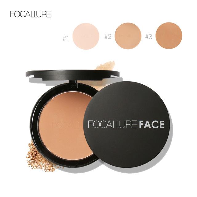 Focallure Mineral Pressed Powder Palette FA-16 แป้งอัดแข็งไม่ผสมรองพื้น มี 3 เฉดสีให้เลือกค่ะ