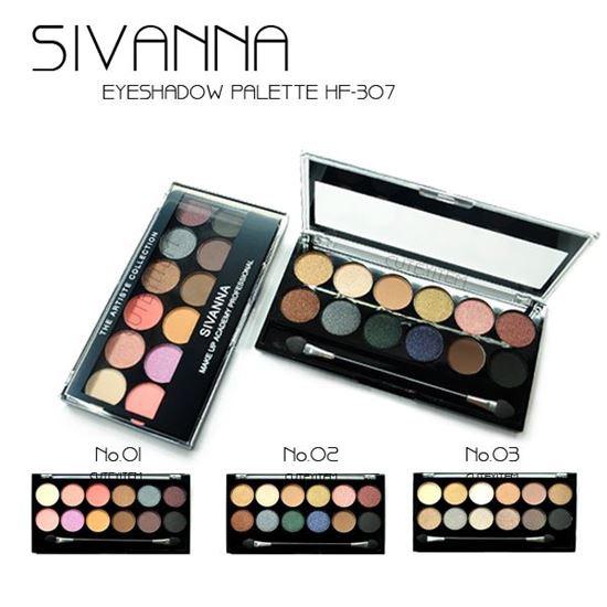 Sivanna Colors Eyeshadow Make Up Acadamy HF307 ซีเวียน่า พาเลทอายแชโดว์ พาเลทแต่งตา 12 สี