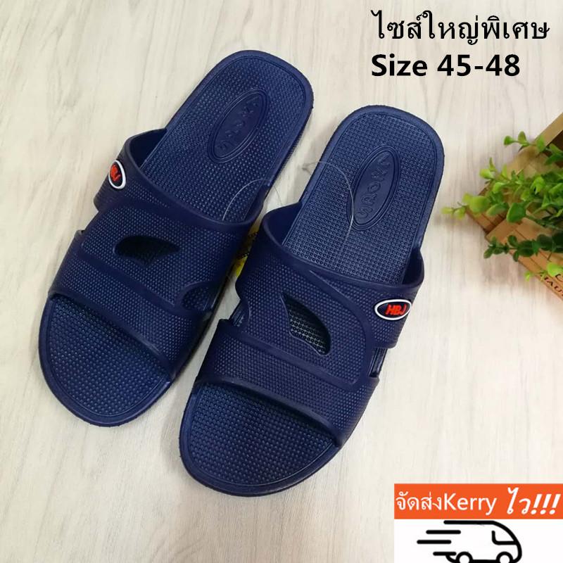 ไซส์ใหญ่พิเศษ รองเท้าแตะชายลำลองแบบสวม ใส่สบายCDM366 size45-48( แนะนำให้ซื้อเพิ่ม1เบอร์)