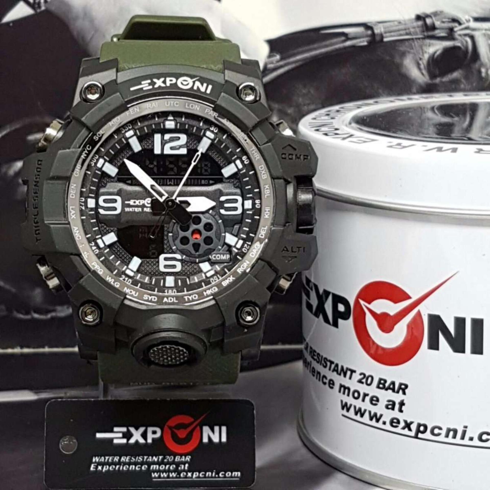 ฟรีกล่องเซ็ต! นาฬิกาข้อมือ ผู้ชาย เครื่องญี่ปุ่น นาฬิกา แฟชั่น สปอร์ต เท่ EXPONI EP02BLR SPORT CHRONOMETER WATCH ลดราคา ราคาถูก ฟรีกล่องเซ็ต! นาฬิกาข้อมือ ผู้ชาย เครื่องญี่ปุ่น นาฬิกา แฟชั่น สปอร์ต เท่ EXPONI EP02BLR SPORT CHRONOMETER WATCH ลดราคา ราคาถูก