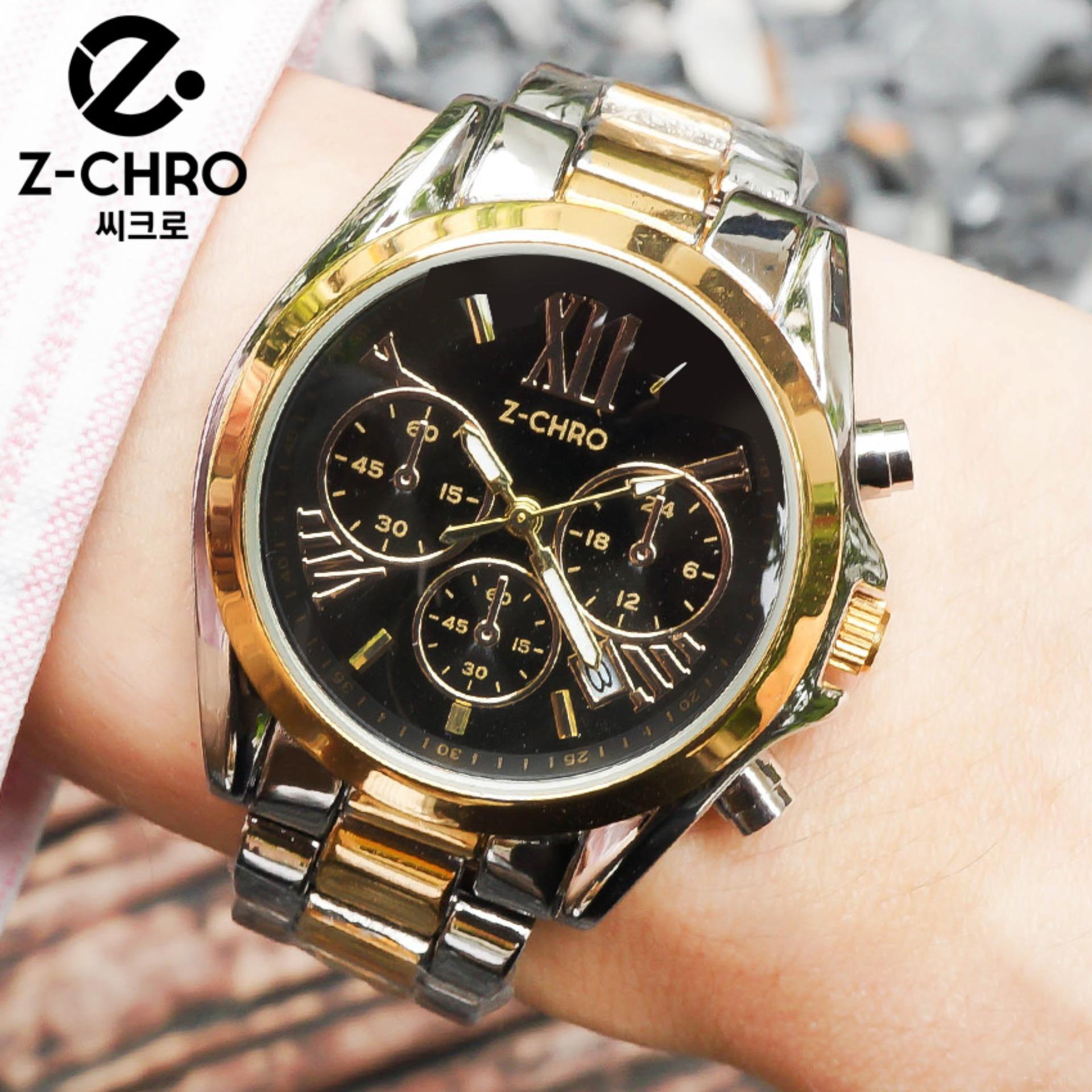 Z-CHRO แท้ 100% นาฬิกาข้อมือ แถมฟรีกล่องเหล็ก สไตล์ Casual Bussiness สายแสตนเลส ดีไซน์หรู หน้าปัดด้านในดูวันที่ได้ ใช้งานได้จริง พร้อมกล่องแบรนด์ Z-CHRO รุ่น ZC-W71805 Z-CHRO แท้ 100% นาฬิกาข้อมือ แถมฟรีกล่องเหล็ก สไตล์ Casual Bussiness สายแสตนเลส ดีไซน์หรู หน้าปัดด้านในดูวันที่ได้ ใช้งานได้จริง พร้อมกล่องแบรนด์ Z-CHRO รุ่น ZC-W71805