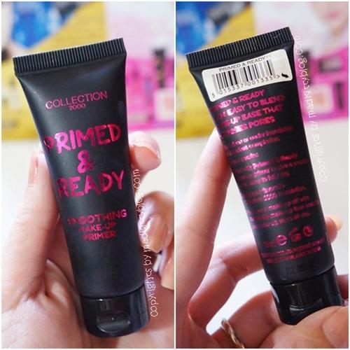 Collection Primed and Ready MU Primer ไพรเมอร์ 18ml. 1 ชิ้น