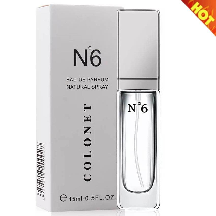 COLONET N6 ขนาด 15 ML. น้ำหอมนุค กลิ่นหอม ติดทนนาน รุ่น No.001016(White)