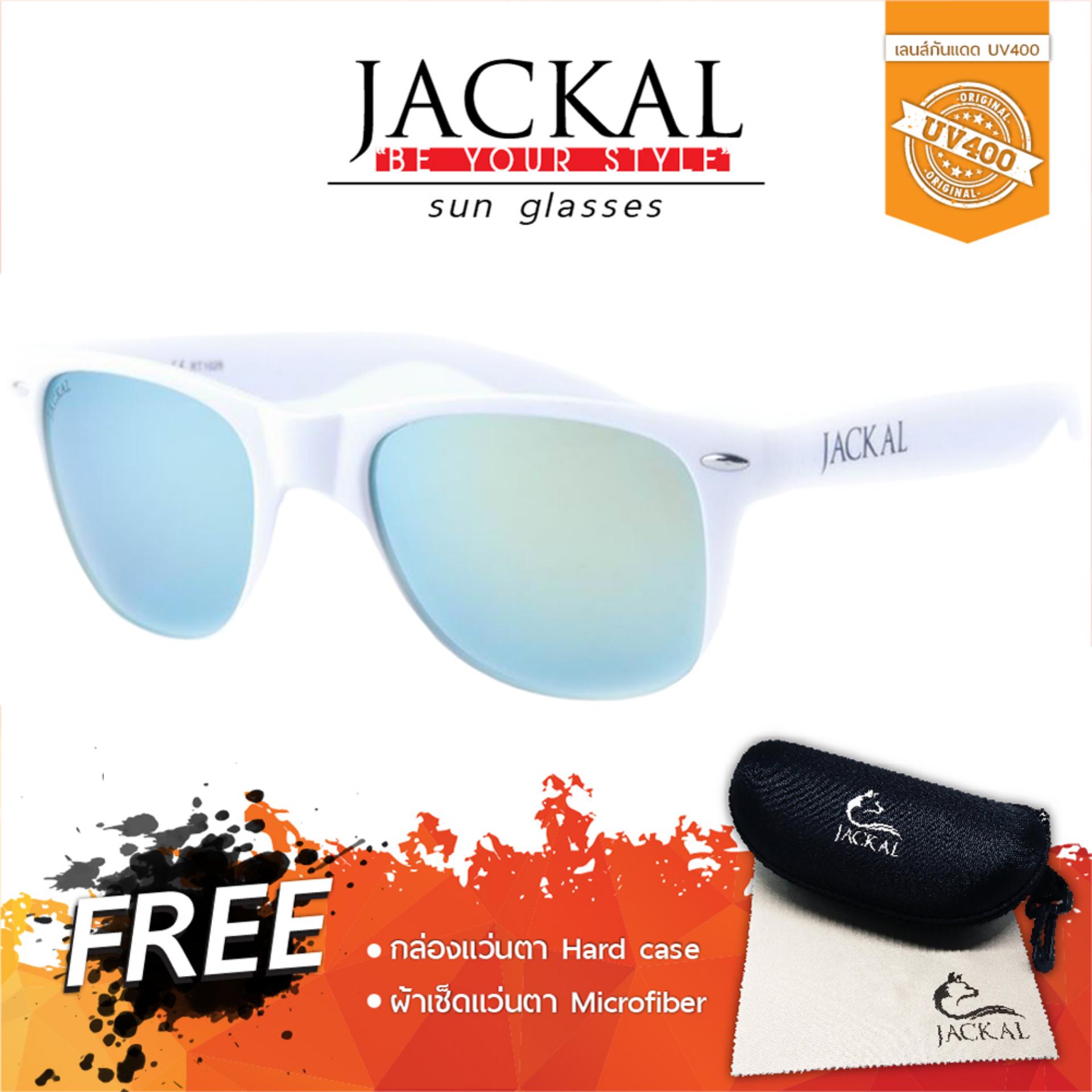 JACKAL SUNGLASSES แว่นตากันแดด รุ่น TRAVELLER JS018 (Gray/ Smoke Lens) Free 1x ผ้าเช็ดไมโครไฟเบอร์ JACKAL 1x กล่องแว่นตาคุณภาพสูง JACKAL JACKAL SUNGLASSES แว่นตากันแดด รุ่น TRAVELLER JS018 (Gray/ Smoke Lens) Free 1x ผ้าเช็ดไมโครไฟเบอร์ JACKAL 1x กล่องแว่นตาคุณภาพสูง JACKAL
