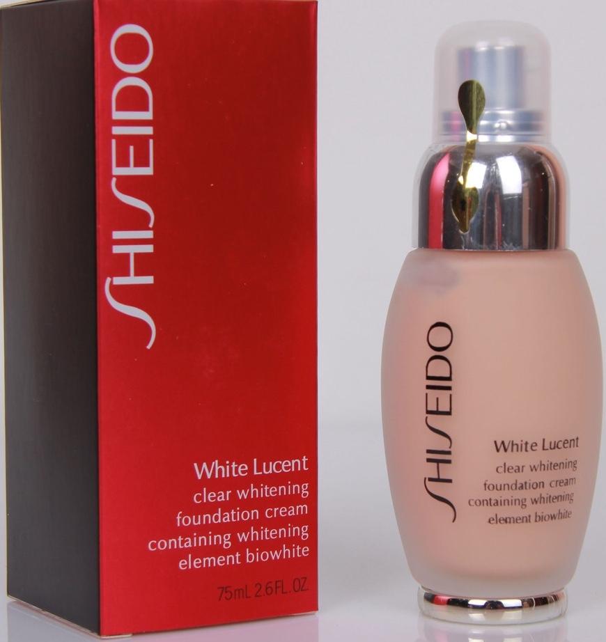 รองพื้นชิเชโด้ shiseido white lucent white lucent clear whitening foundation