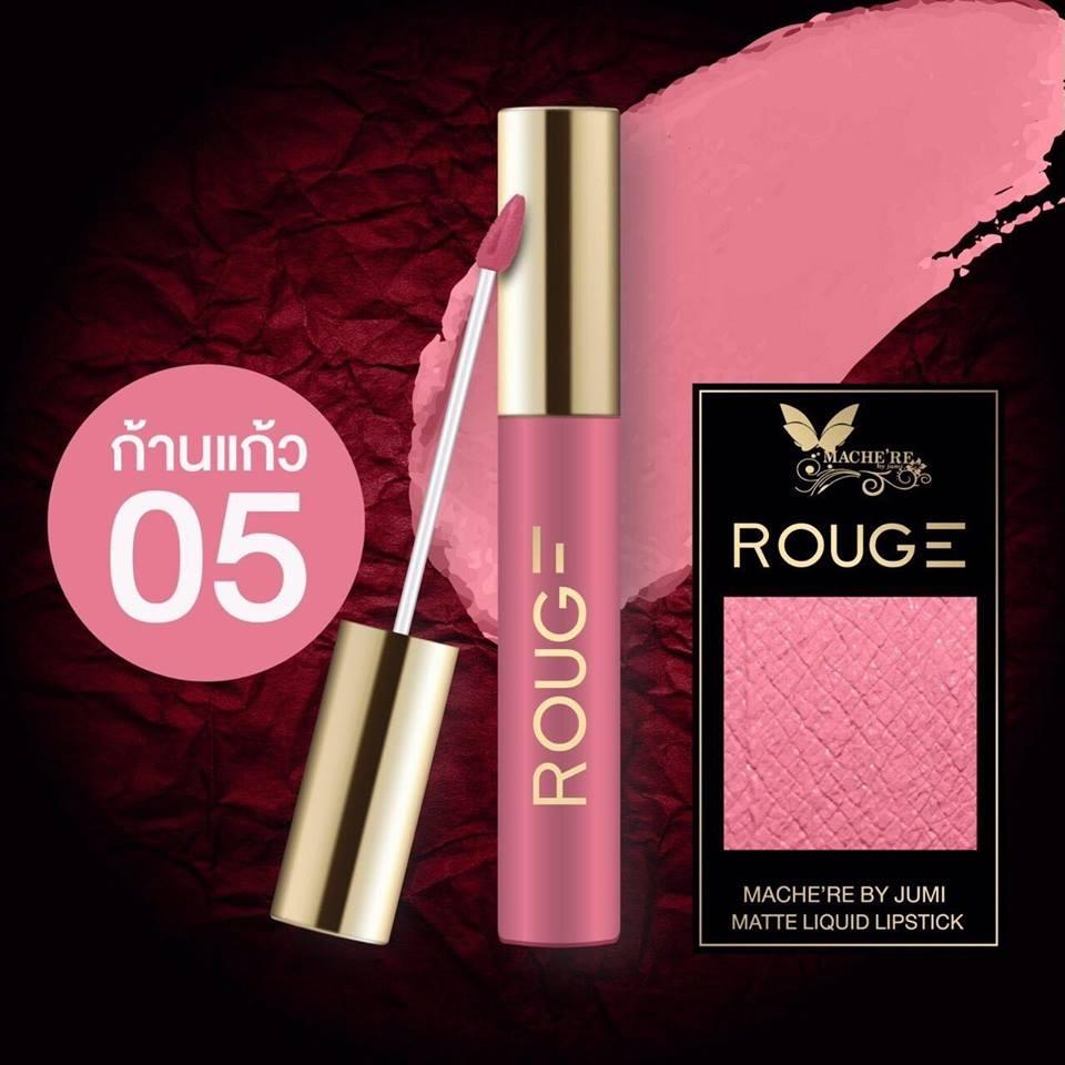 MACHE'RE BY JUMI ROUGE MATTE LIQUID LIPSTICK มาเชอรี่ บาย จูมิ รูจ แมท ลิปสติก MACHE'RE BY JUMI ROUGE MATTE LIQUID LIPSTICK มาเชอรี่ บาย จูมิ รูจ แมท ลิปสติก