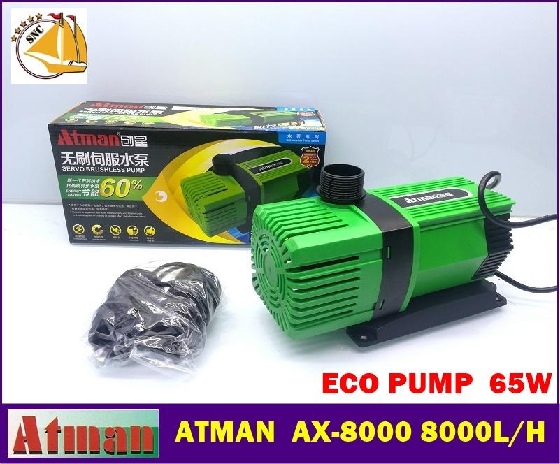 Atman AX-8000 ระบบ Inverter ECO Water Pump ปั้มน้ำประหยัดไฟ 8000 ลิตร/ชั่วโมง AX8000 ปั๊มน้ำ ปั๊มแช่ ปั๊มน้ำพุ Atman AX-8000 ระบบ Inverter ECO Water Pump ปั้มน้ำประหยัดไฟ 8000 ลิตร/ชั่วโมง AX8000 ปั๊มน้ำ ปั๊มแช่ ปั๊มน้ำพุ