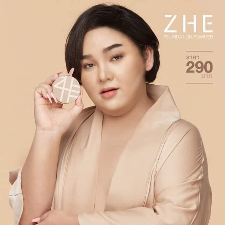 แป้ง ZHE พร้อมส่ง!! Foundation Powder แป้งผสมรองพื้น