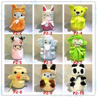 baby life ผ้าห่อตัวเด็ก ลายการ์ตูน ผ้าห่อตัวทารก ผ้าคลุมอาบน้ำ ขนาด:70x100 รุ่น:P2