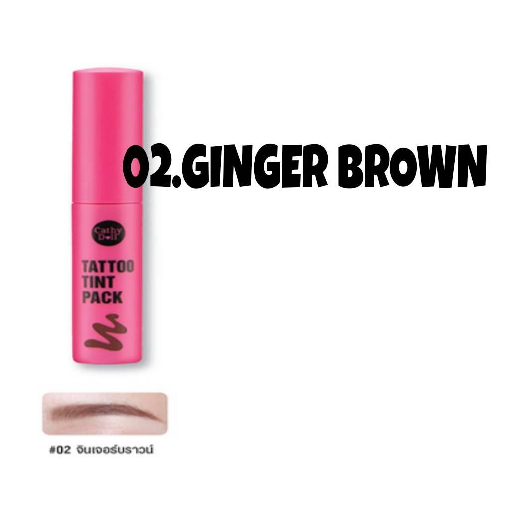 Karmart Cathy Doll Tattoo Tint Pack มาส์กสักคิ้ว เจลสักคิ้ว