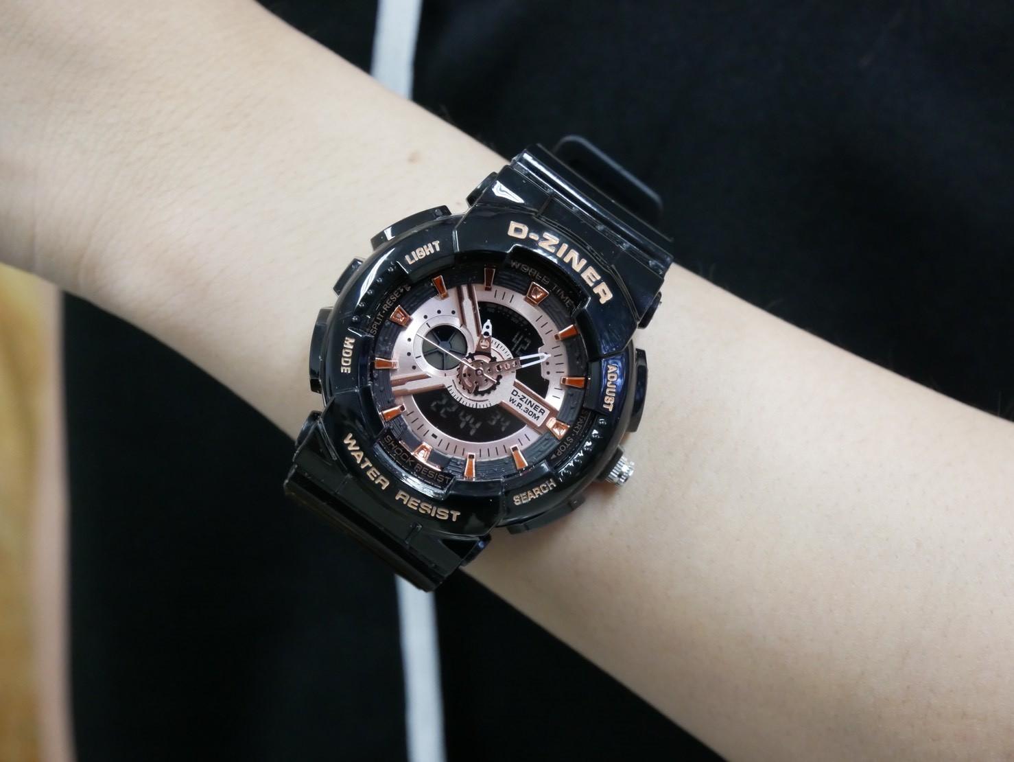 D-ZINER นาฬิกาข้อมือผู้หญิง กันน้ำ100% ใส่อาบน้ำได้ รับประกัน 1 ปี SPORT WOMAN's WATCHES แถมฟรี!! กล่องนาฬิกาเหล็ก ของแท้100% D-ZINER นาฬิกาข้อมือผู้หญิง กันน้ำ100% ใส่อาบน้ำได้ รับประกัน 1 ปี SPORT WOMAN's WATCHES แถมฟรี!! กล่องนาฬิกาเหล็ก ของแท้100%