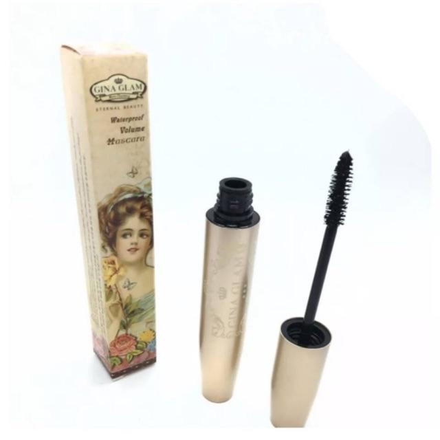 GINA GLAM MASCARA ของแท้ 100% จีน่า เกลม waterproof volume mascara