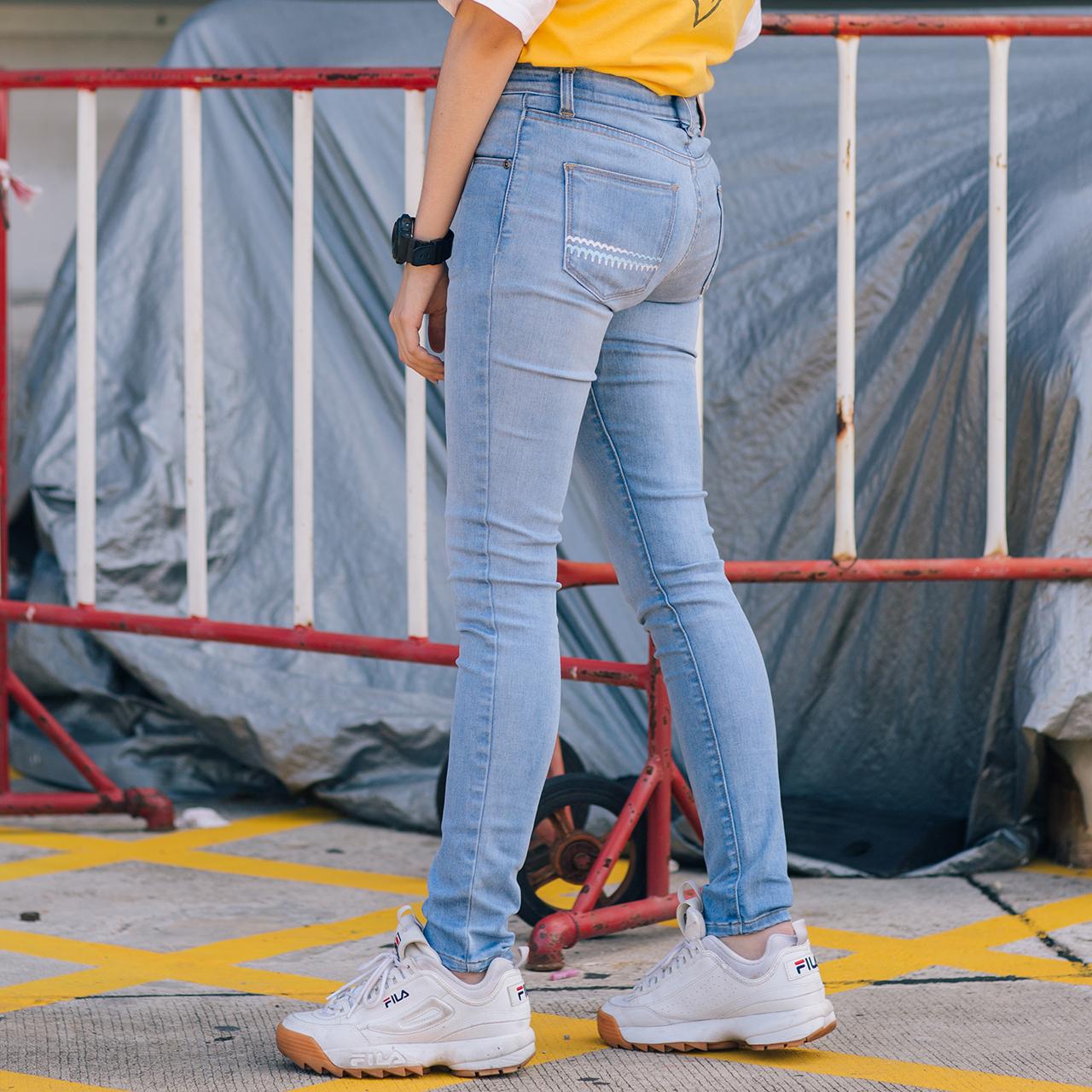 กางเกงยีนส์ Skinny ขายาว ผ้าดี นุ่มมากกๆค่ะ