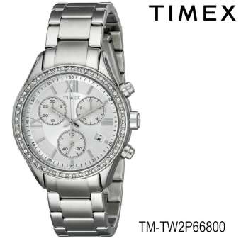 Timex TM-TW2P66800 นาฬิกาข้อมือผู้หญิง สายสเเตนเลส สีเงิน Timex TM-TW2P66800 นาฬิกาข้อมือผู้หญิง สายสเเตนเลส สีเงิน
