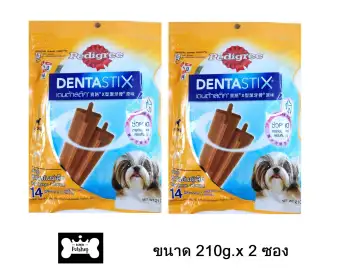 PEDIGREE Dog Snack Denta Stix Value Pack Small ( 2 units ) เพดดิกรี ขนมสุนัข เดนต้าสติก สุนัขพันธุ์เล็ก 210กรัม 2 ถุง PEDIGREE Dog Snack Denta Stix Value Pack Small ( 2 units ) เพดดิกรี ขนมสุนัข เดนต้าสติก สุนัขพันธุ์เล็ก 210กรัม 2 ถุง