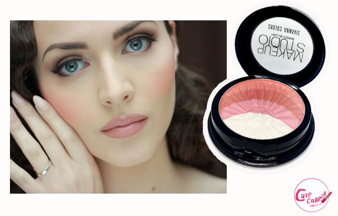 Makeup Studio Baked Blush บรัชออน เนื้อเนียน สีส้มอมพีช ช่วยให้หน้าดูสว่างขึ้น บลัชออนสีพีช บลัชออน ถูกและดี สีแน่นติดทน บลัชออนยอดนิยม