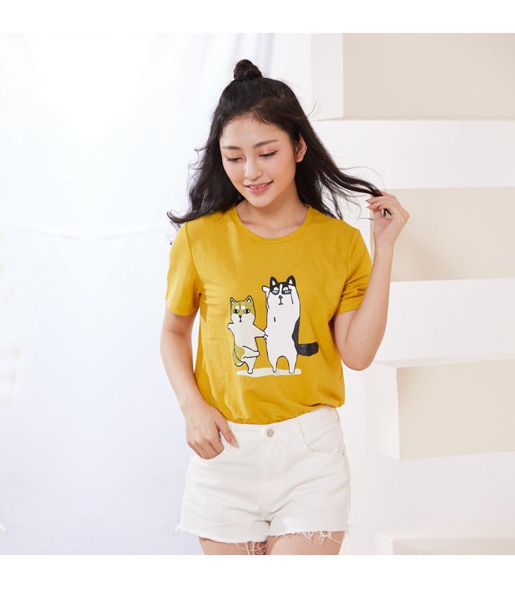 เสื้อยืดสไตล์เกาหลี สกรีน ไซบีเรียน