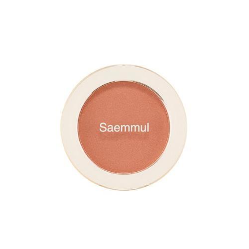 ส่งฟรี พร้อมส่ง Saemmul single blusher บลัชออนฝุ่นอัดแข็งเนื้อเนียนนุ่ม สัมผัสบางเบาเม็ดสีแน่นเข้ม