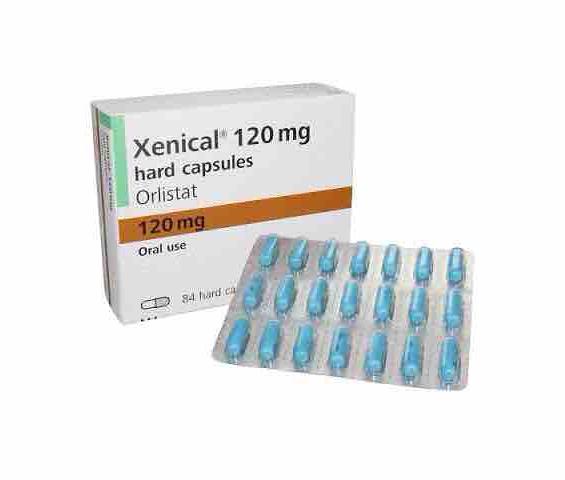 Xenical ลดไขมัน ลดน้ำหนัก แผงละ 21 เม็ด