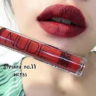 Sivanna lip gloss matte nude HF581 ลิปกลอส เนื้อแมท โทนนู้ดไม่หนักปาก ติดทนนาน เนื้อนุ่ม ไม่แห้ง ไม่ลอก Sivanna lip gloss matte nude HF581 ลิปกลอส เนื้อแมท โทนนู้ดไม่หนักปาก ติดทนนาน เนื้อนุ่ม ไม่แห้ง ไม่ลอก