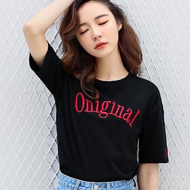 เสื้อยืดเรยอน แนวเกาหลี Original