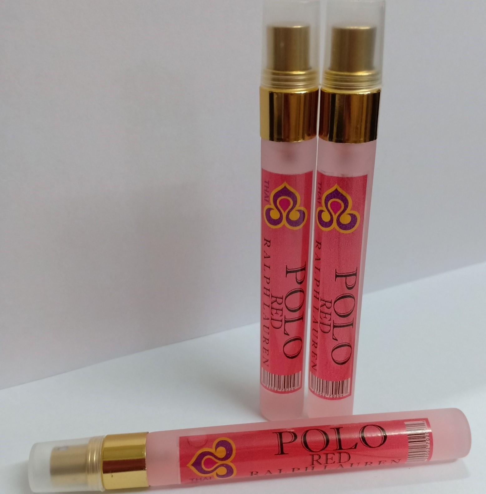 ❦❧☼ สเปรย์ฉีดตัว #กลิ่นโปโล เรด ขนาด 10 ml ( จำนวน 3 ขวด ) ** แถมลิปทาปาก 1 อัน ☼ ❦❧