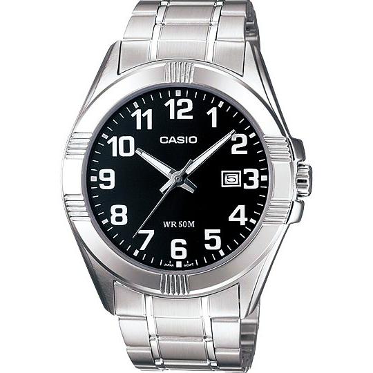 Casio นาฬิกาข้อมือผู้ชาย กันน้ำ 50M สายสแตนเลส รุ่น MTP-1308 ของแท้ประกันศูนย์