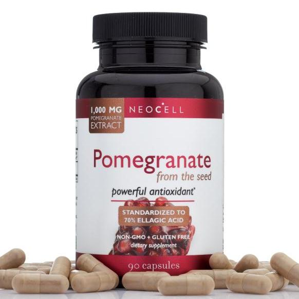 Best of Health Neocell Pomegranate From The Seed สารสกัดจากเมล็ดทับทิม 1000 mg ขนาด 90 เม็ด