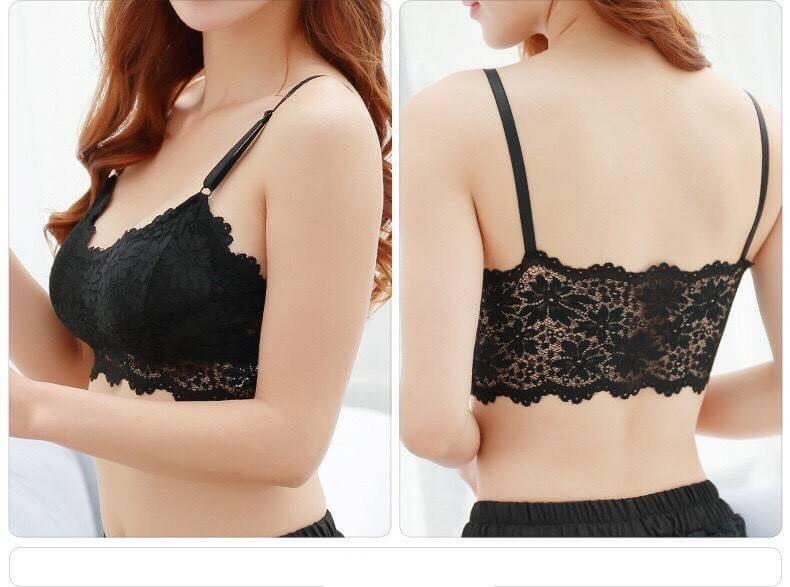 เกาะอกผ้าไร้ขอบ ผ้าลื่นใส่สบาย ชุดชั้นใน เสื้อชั้นใน B085#