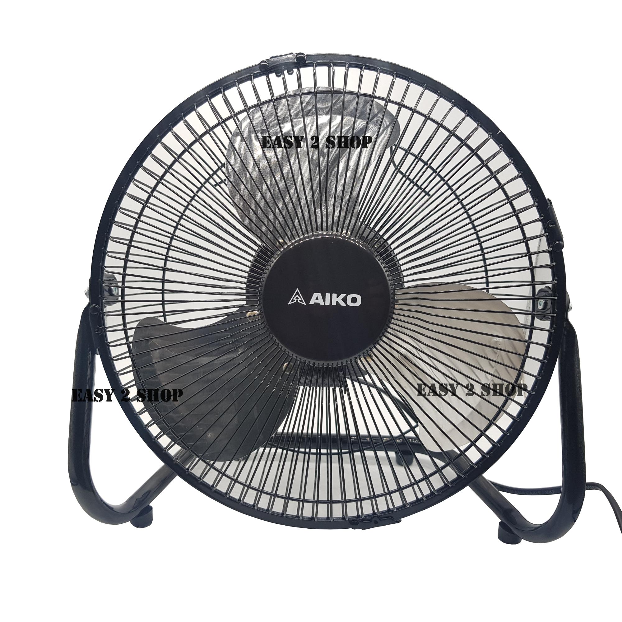 Aiko พัดลมเหล็ก Turbo 10 นิ้ว AVF010 (สีดำ) Aiko พัดลมเหล็ก Turbo 10 นิ้ว AVF010 (สีดำ)